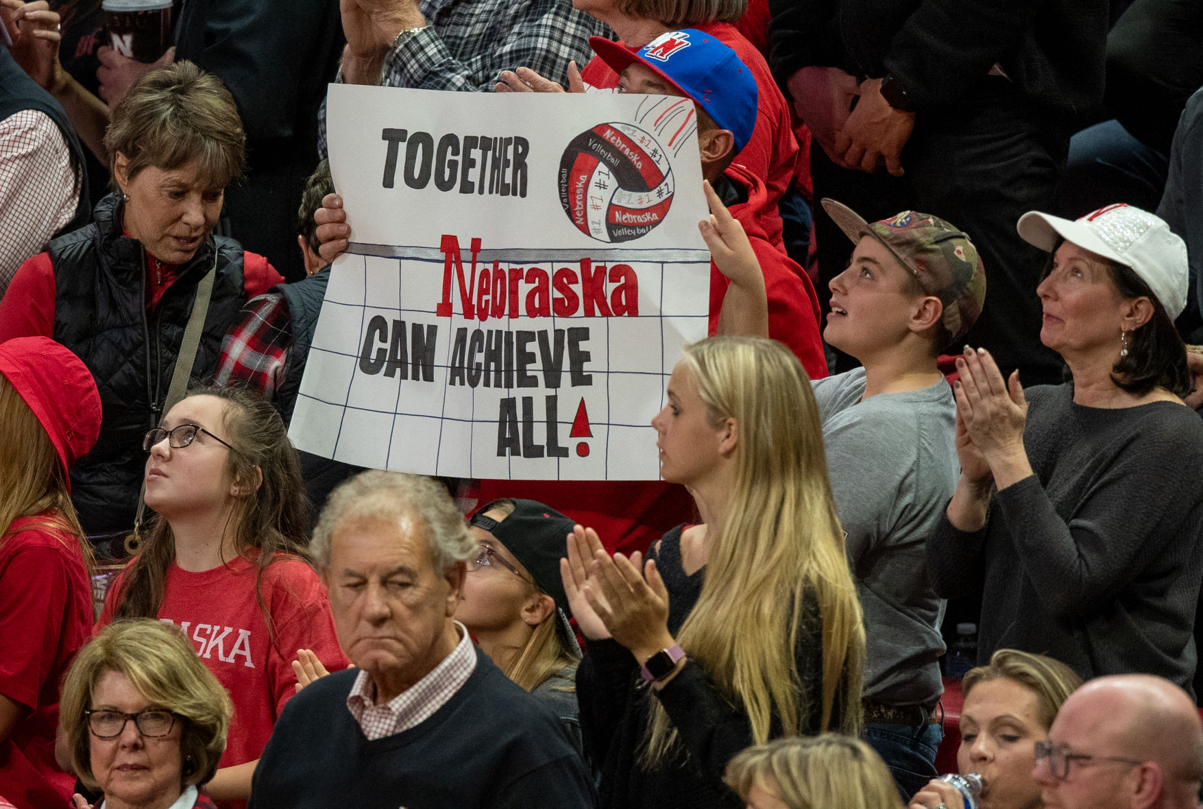 Nebraska Volleyball vs. Ohio State Photo No. 12
